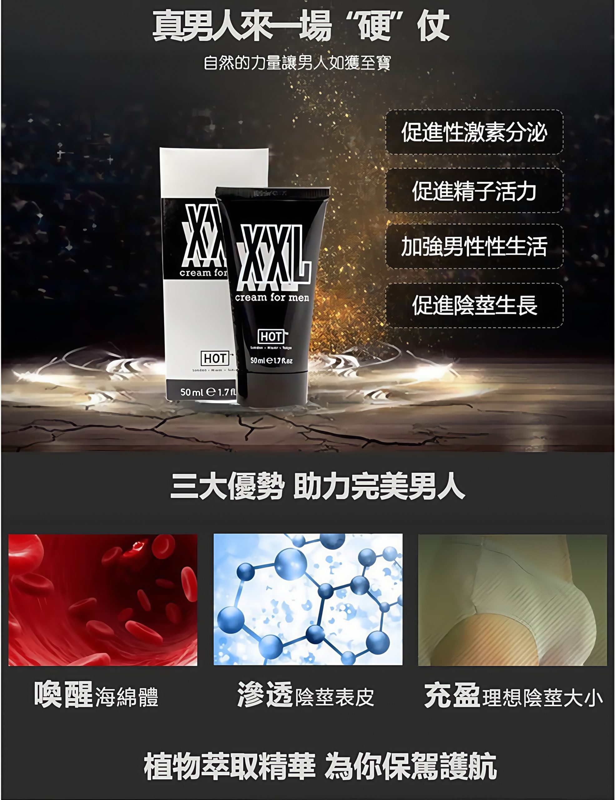 奧地利hotXXL 增大軟膏